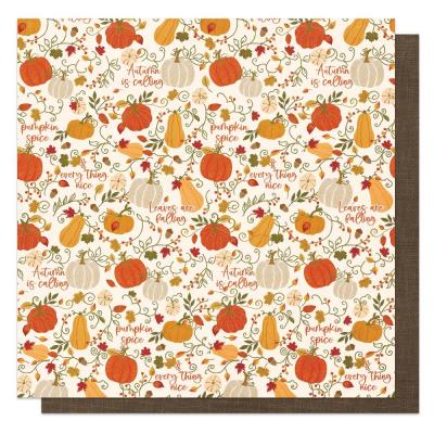 PhotoPlay Thankful Designpapier - Pumpkin Spice